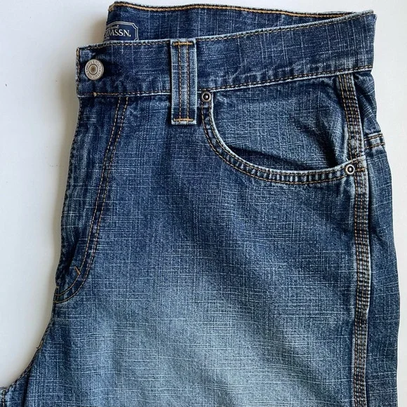 Vintage U.S. Polo Assn. Carpenter Shorts - Medium Stone Wash - Size 34 - Picture 3 of 11